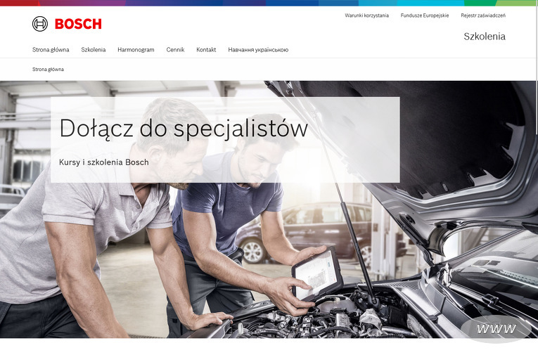 Centrum Szkoleniowe Techniki Motoryzacyjnej Bosch