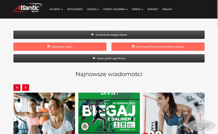 ATLANTIC SQUASH & FITNESS SP. Z O.O